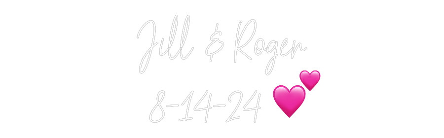 Custom Neon: Jill & Roger
...