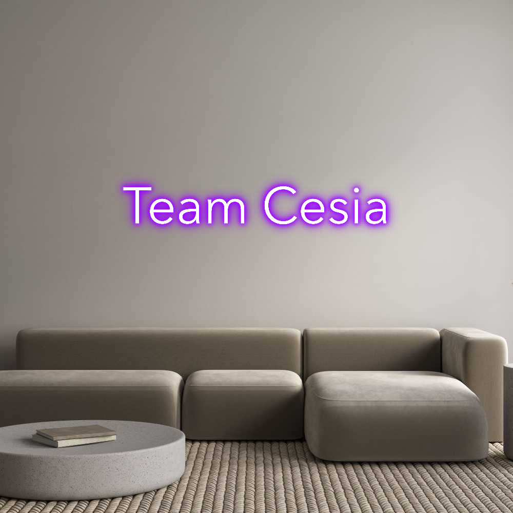 Custom Neon: Team Cesia