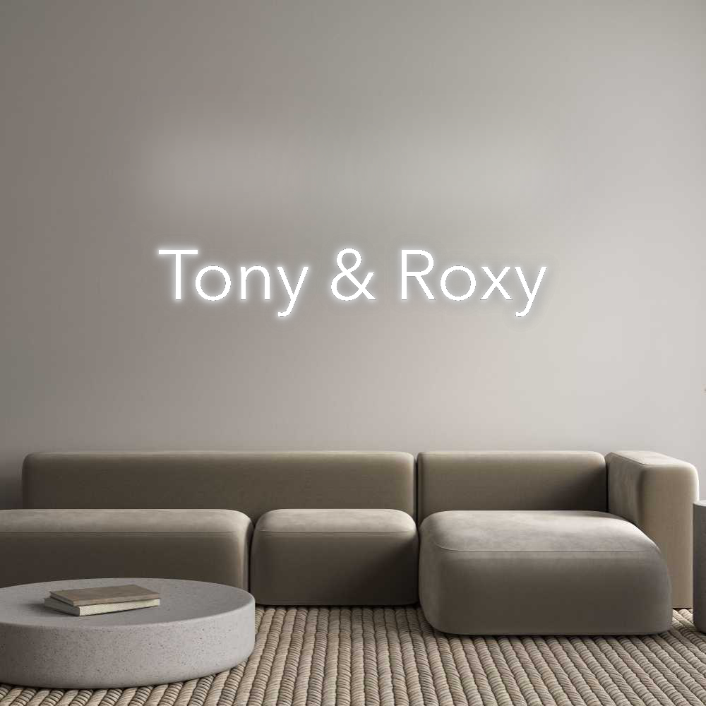 Custom Neon: Tony & Roxy