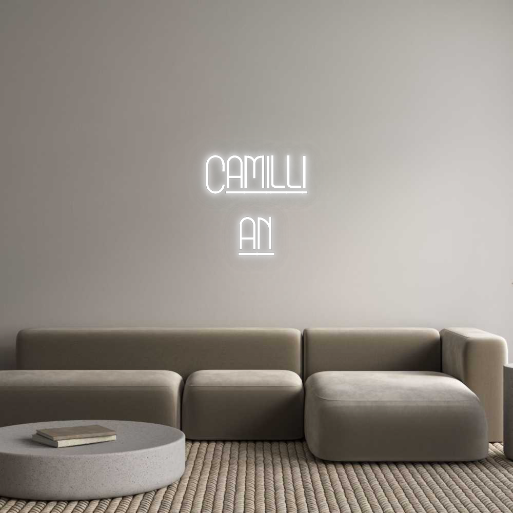 Custom Neon: Camilli
an