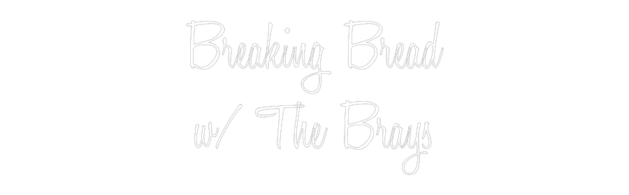 Custom Neon Text - Breaking Brea...