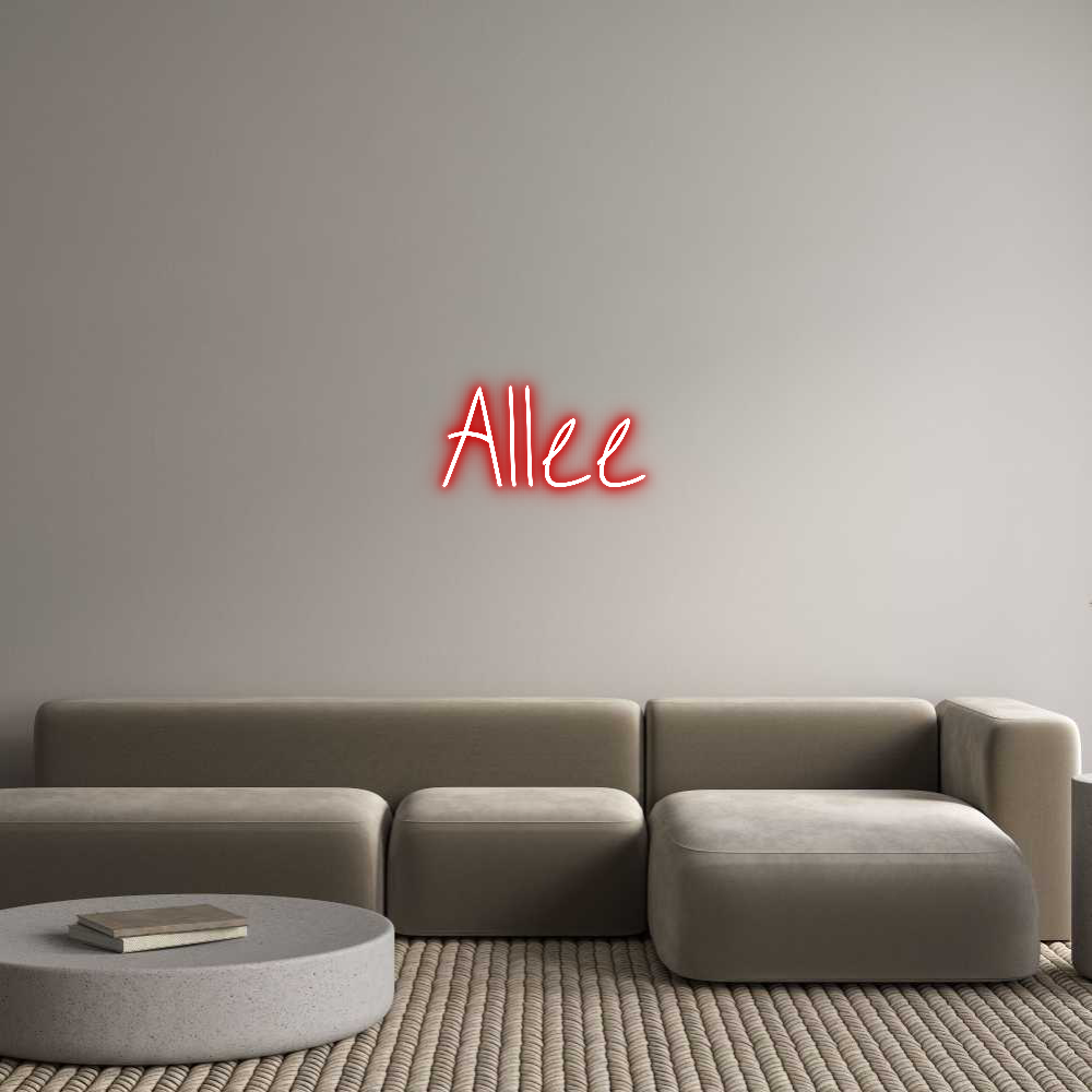 Custom Neon: Allee