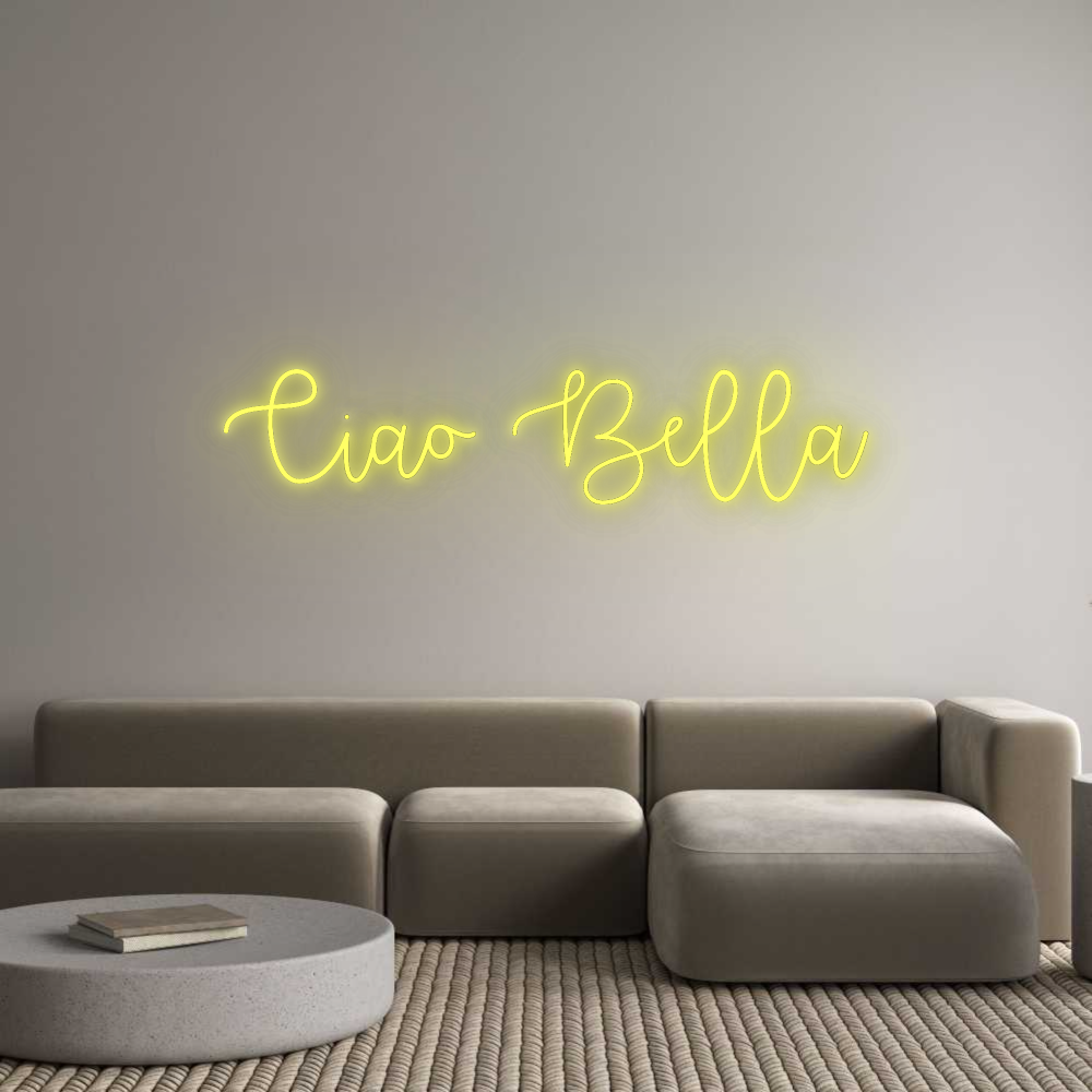 Custom Neon: Ciao Bella