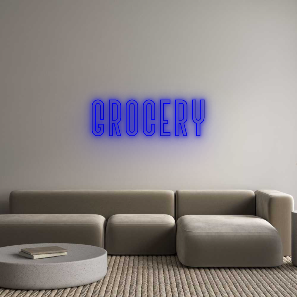 Custom Neon: Grocery