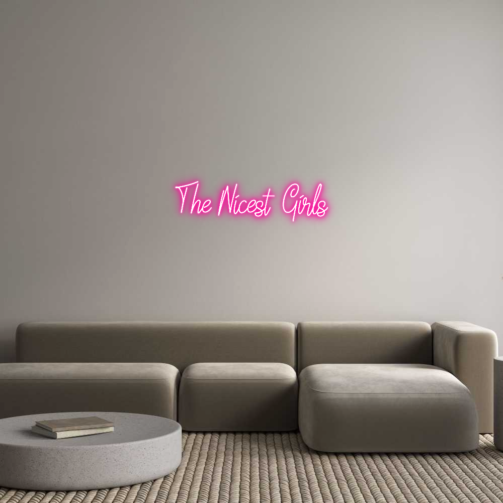 Custom Neon Text - The Nicest Gi...