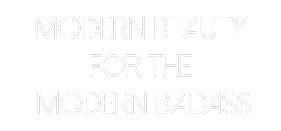 Custom Neon Text - modern beauty...