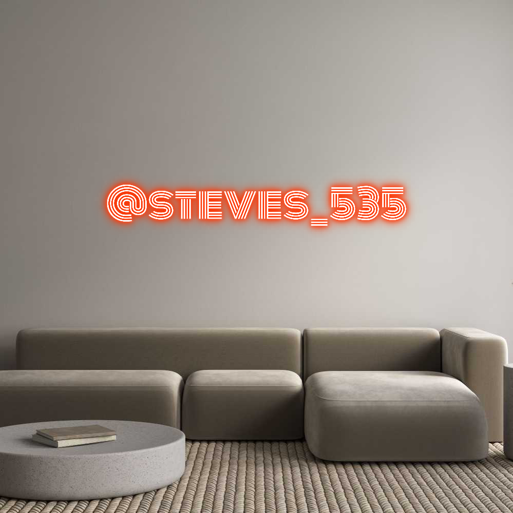 Custom Neon Text - @steves_535