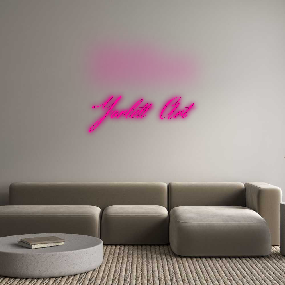 Custom Neon: Yorlett Art