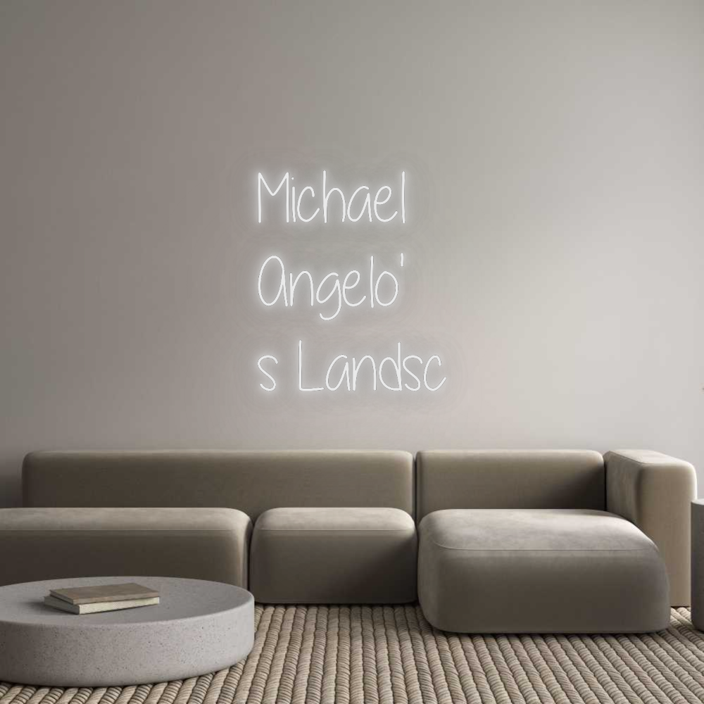 Custom Neon: Michael
Ange...