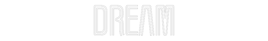 Custom Neon Text - Dream