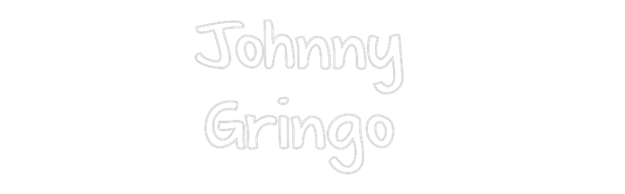 Custom Neon: Johnny 
Grin...