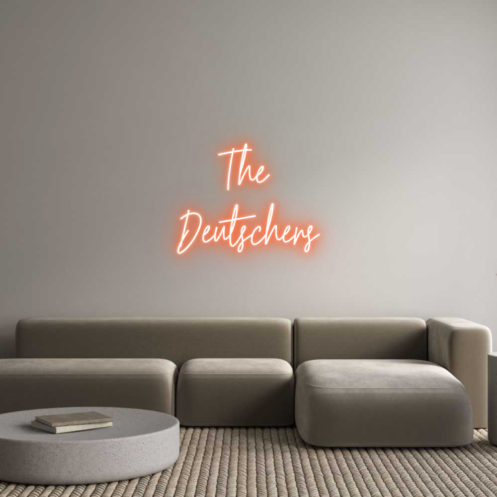 Custom Neon Text - The 
Deutsch...