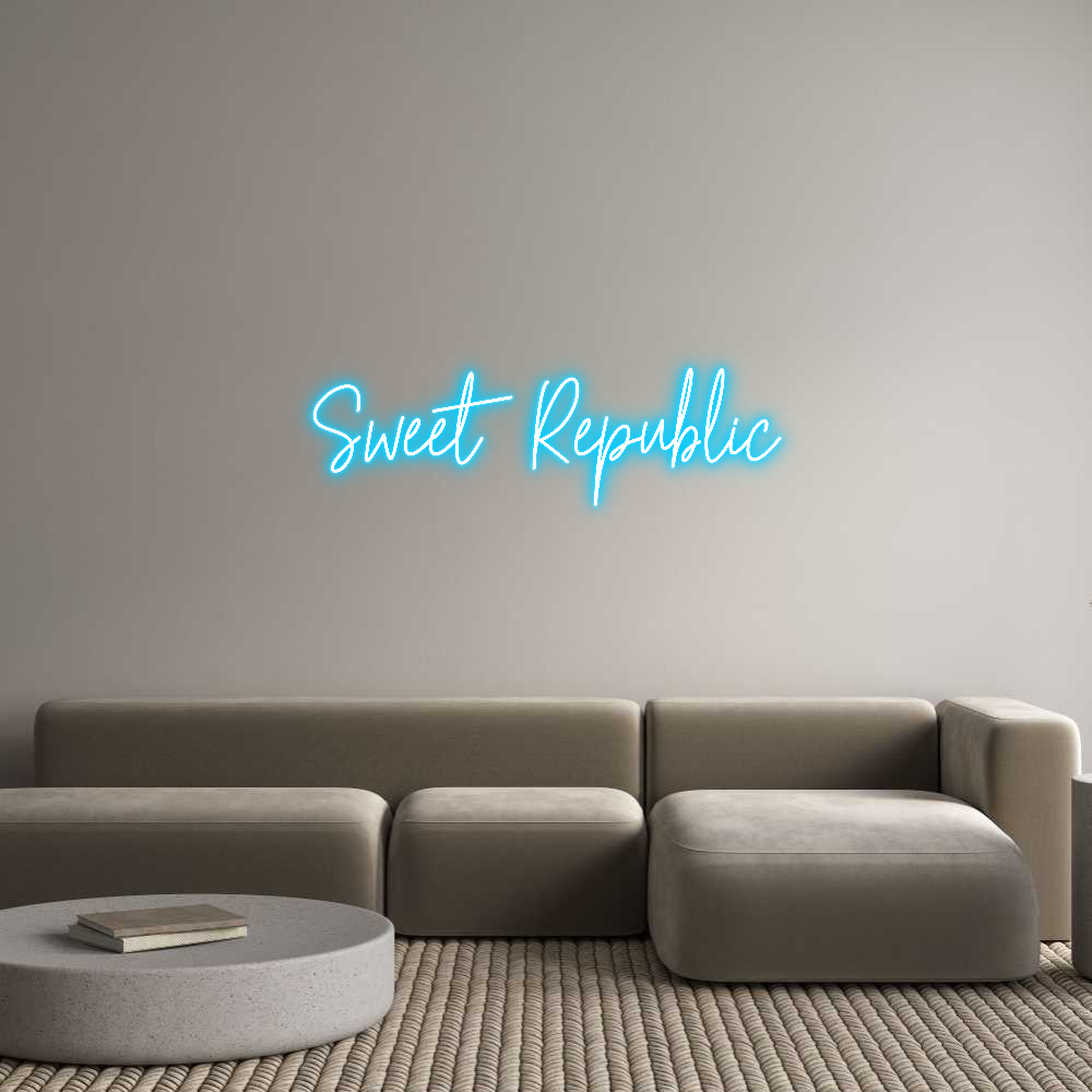 Custom Neon Text - Sweet Republic