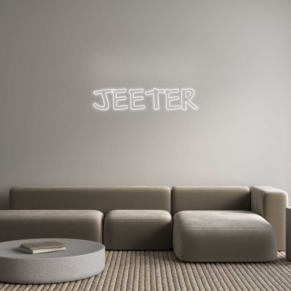 Custom Neon: JEETER