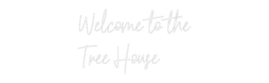 Custom Neon Text - Welcome to th...