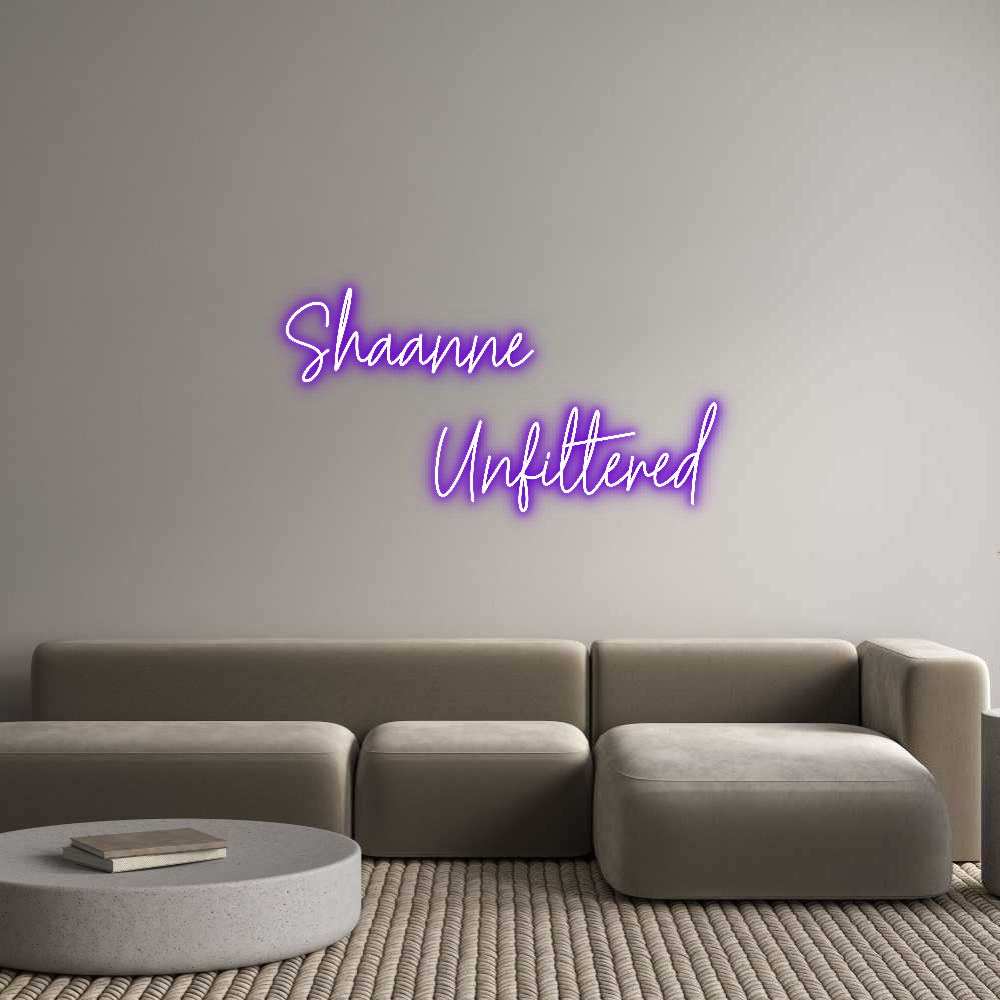 Custom Neon Text - Shaanne
    ...