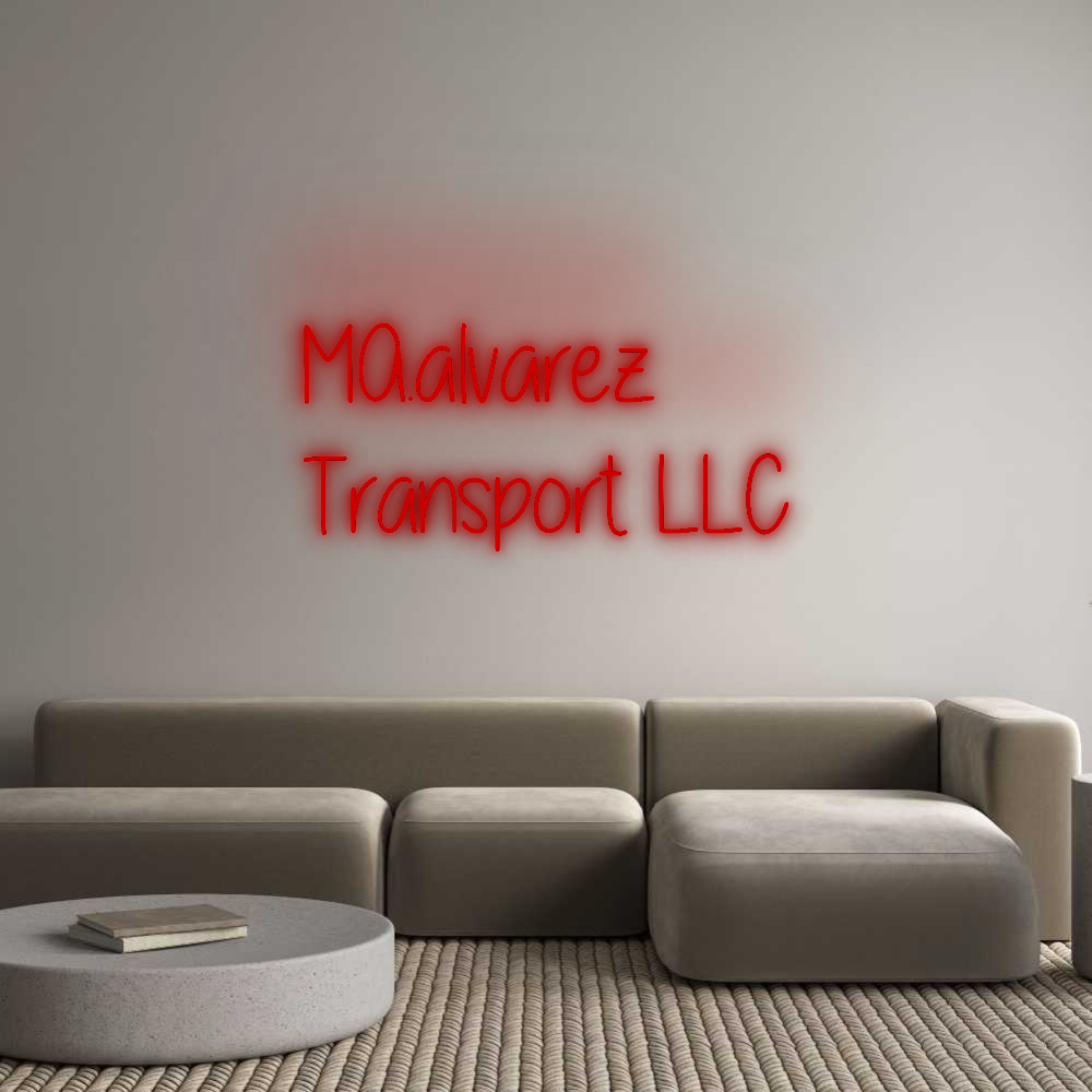 Custom Neon: MA.alvarez
T...