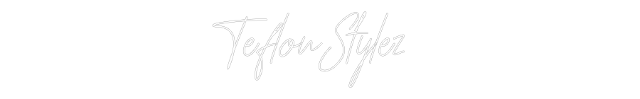 Custom Neon Text - TeflonStylez