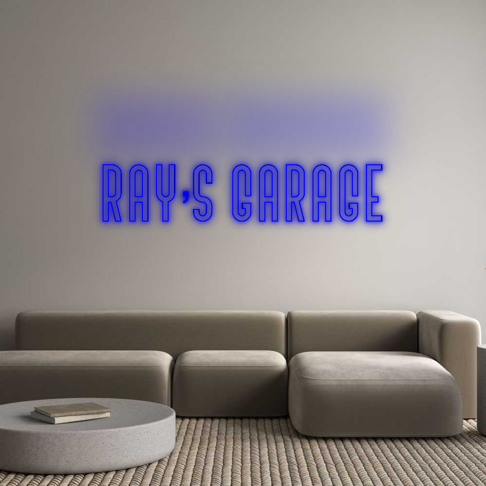 Custom Neon: Ray’s Garage