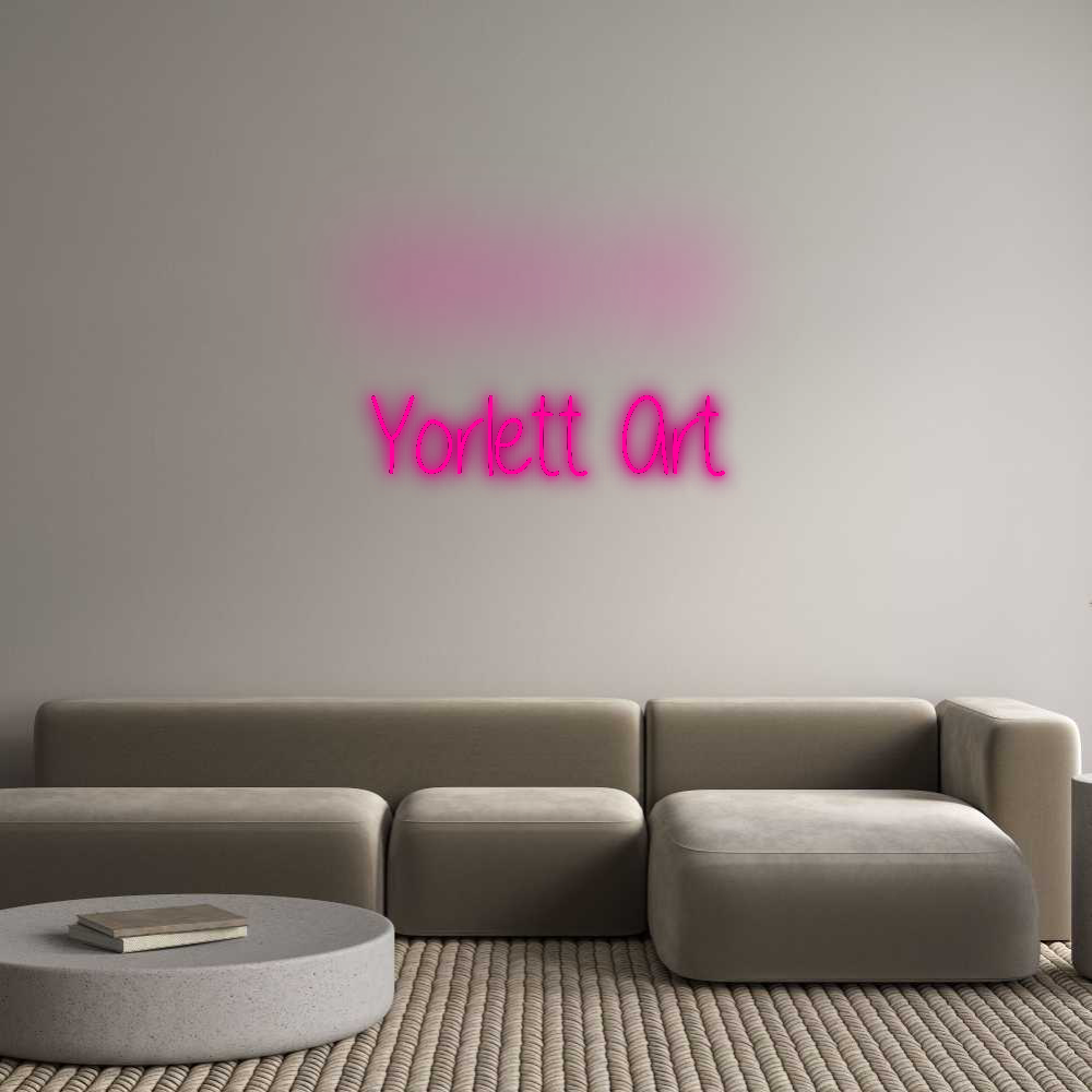 Custom Neon: Yorlett Art