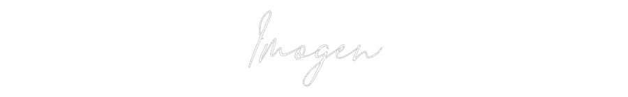 Custom Neon: Imogen