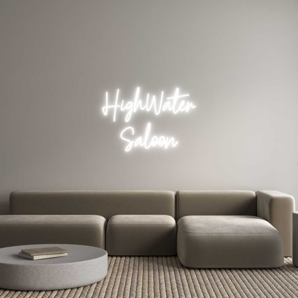 Custom Neon Text - HighWater
Sa...