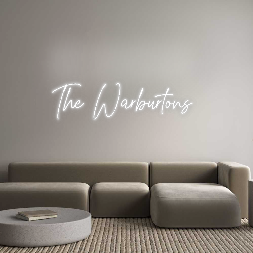 Custom Neon: The Warburtons