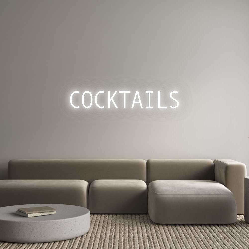 Custom Neon: COCKTAILS