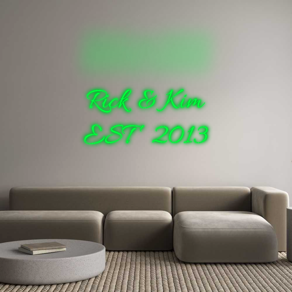 Custom Neon: Rick & Kim
E...