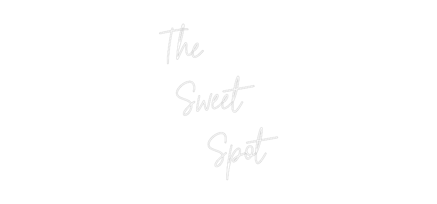 Custom Neon Text - The
  Sweet ...