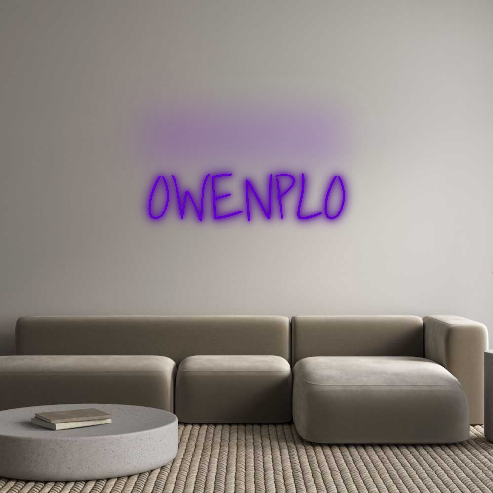 Custom Neon: OWENPLO