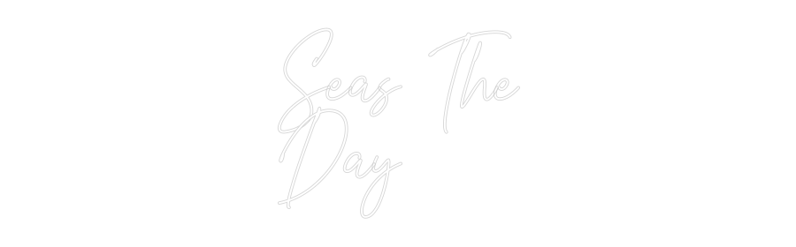 Custom Neon: Seas The
Day