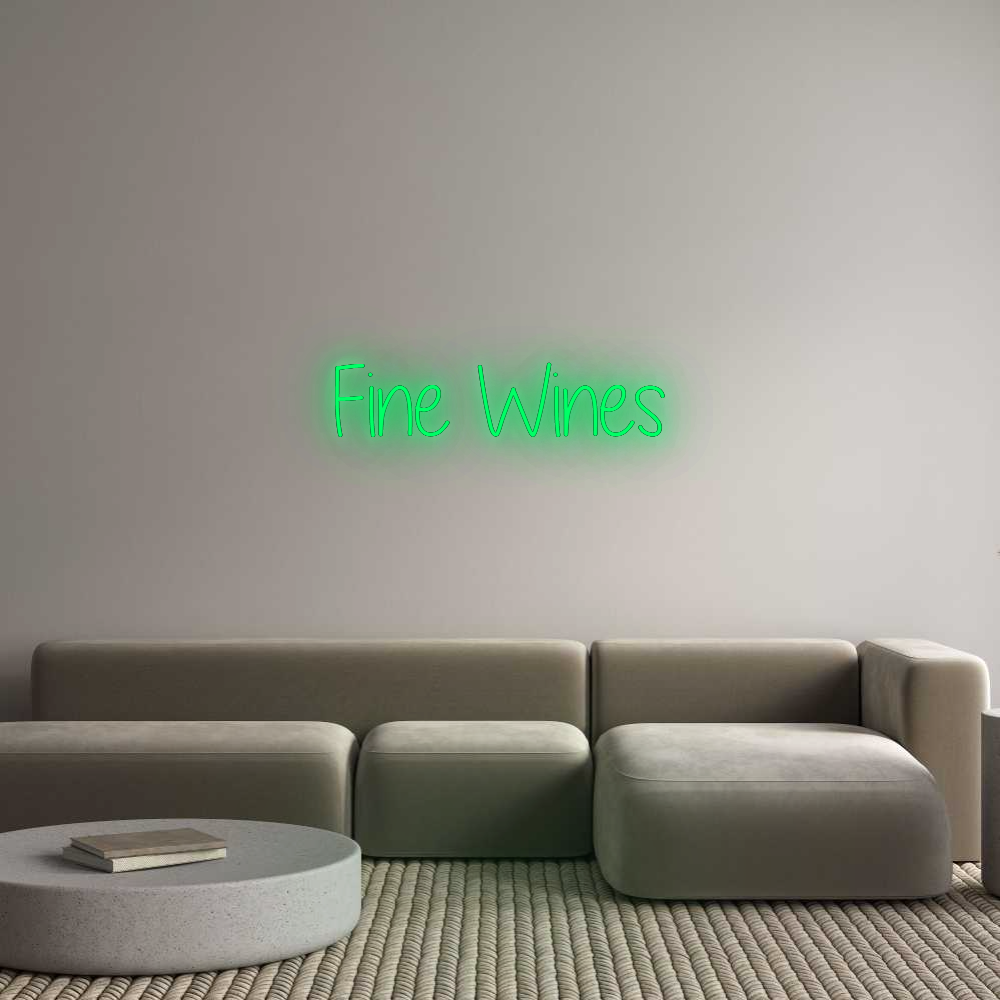 Custom Neon: Fine Wines