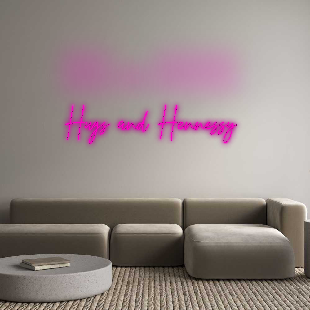 Custom Neon: Hugs and Henn...