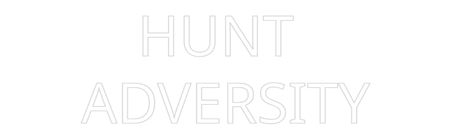 Custom Neon: HUNT 
ADVERS...