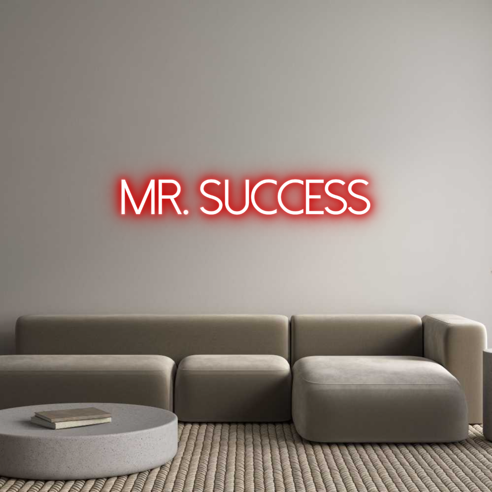 Custom Neon: MR. SUCCESS