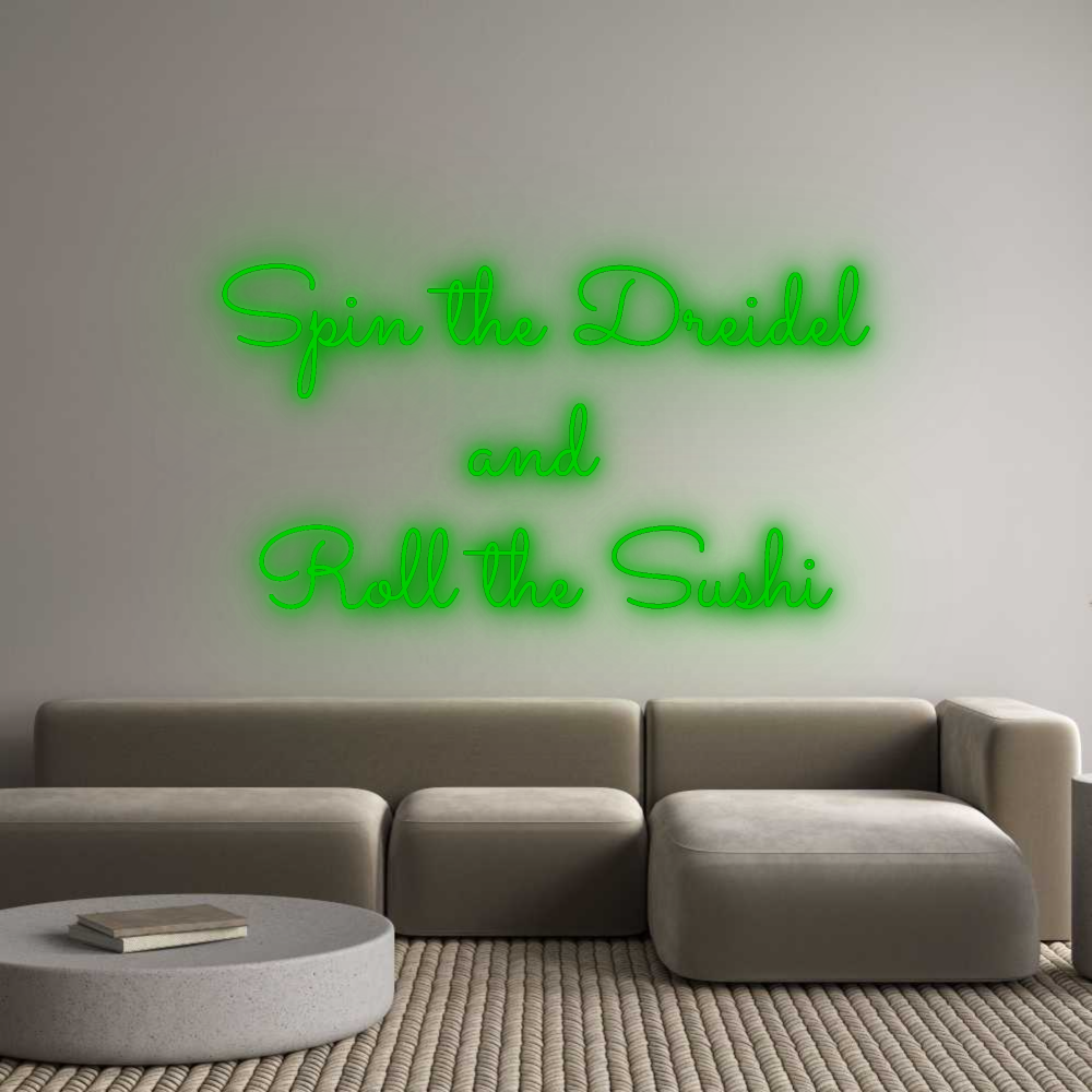 Custom Neon: Spin the Drei...