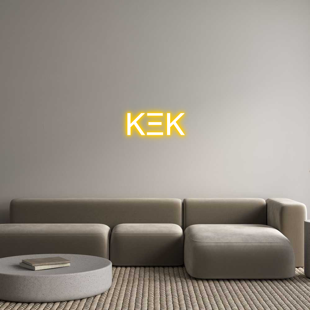 Custom Neon Text - ΚΞΚ