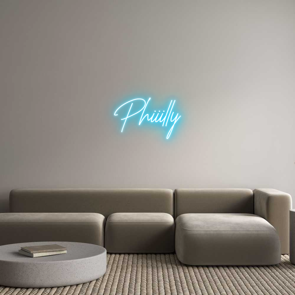 Custom Neon Text - Phiiilly