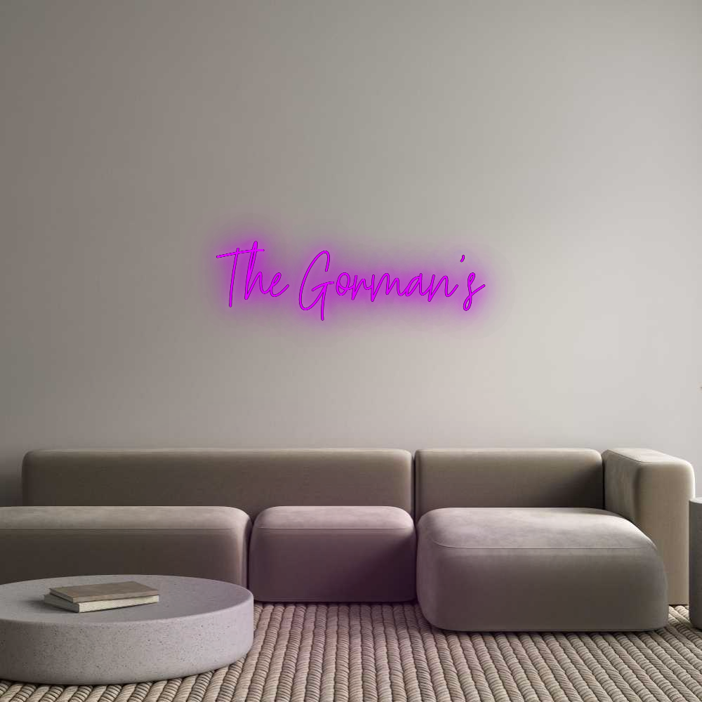 Custom Neon: The Gorman's