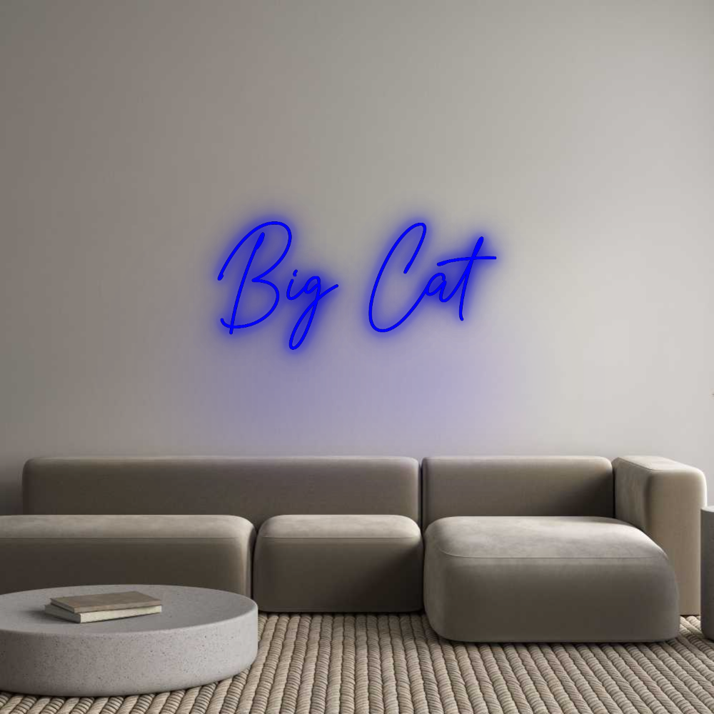 Custom Neon: Big Cat