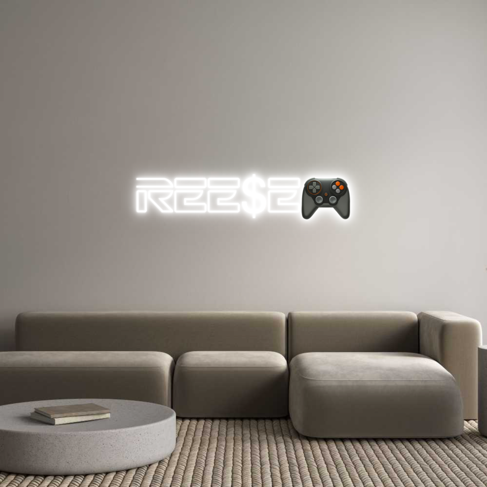 Custom Neon Text - Ree$e🎮