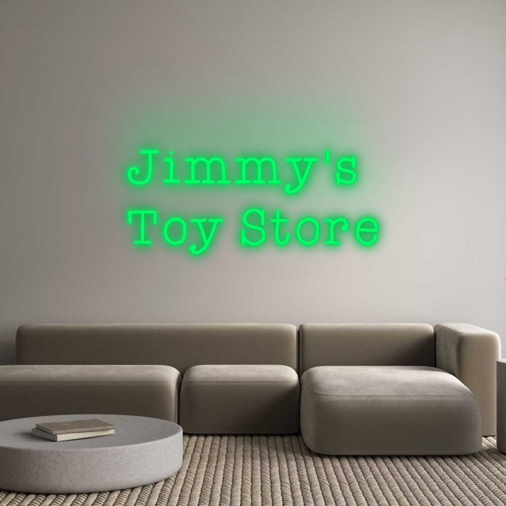 Custom Neon: Jimmy's 
Toy...