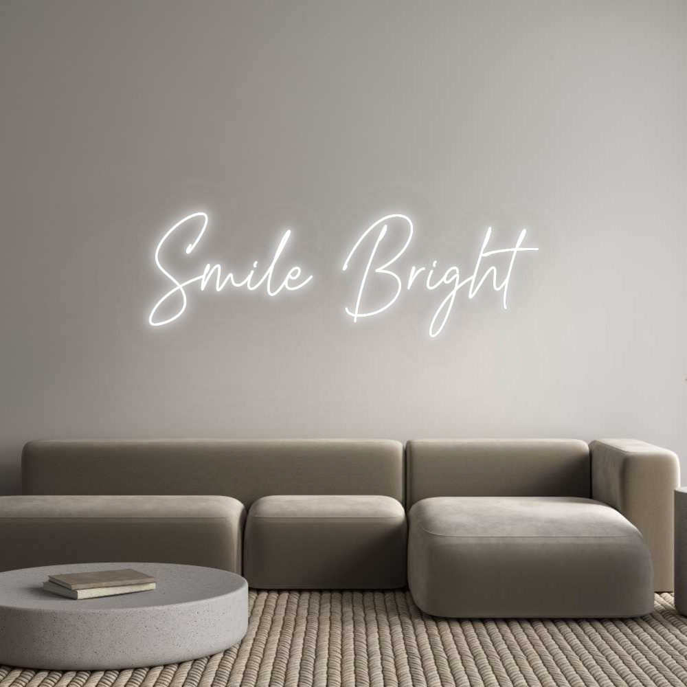 Custom Neon: Smile Bright