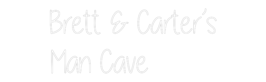 Custom Neon: Brett & Carte...