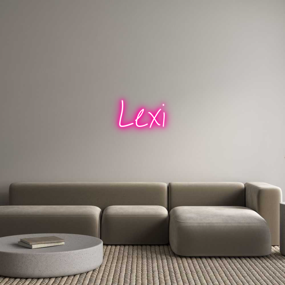 Custom Neon Text - Lexi