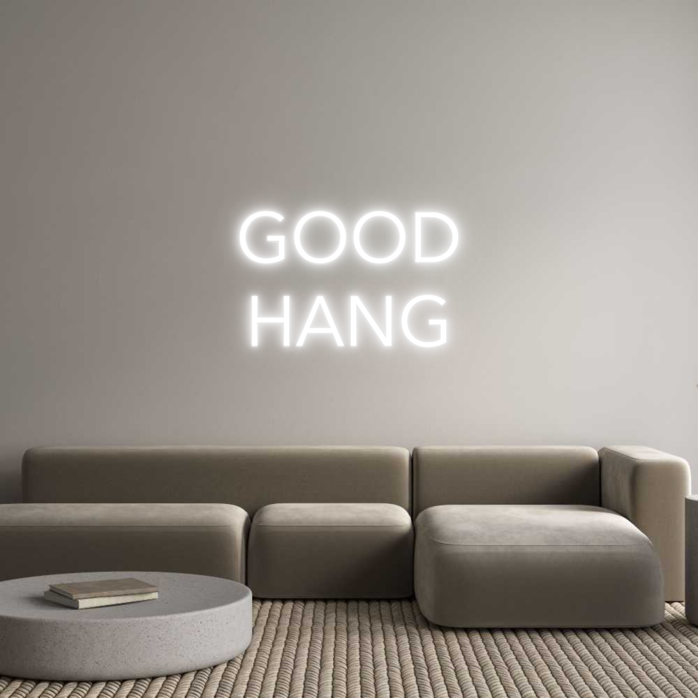 Custom Neon Text - GOOD
HANG