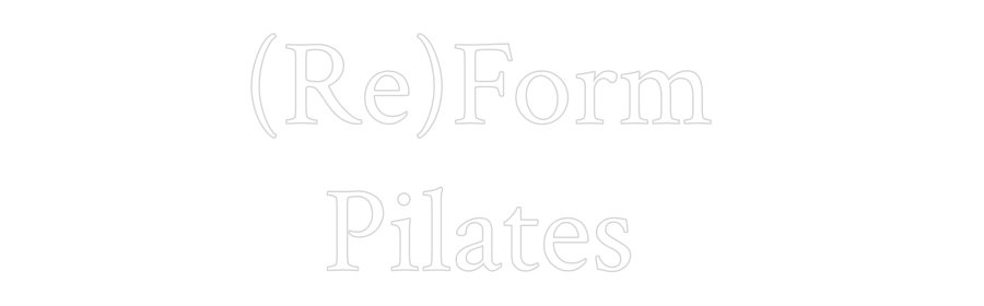 Custom Neon Text - (Re)Form 
Pi...