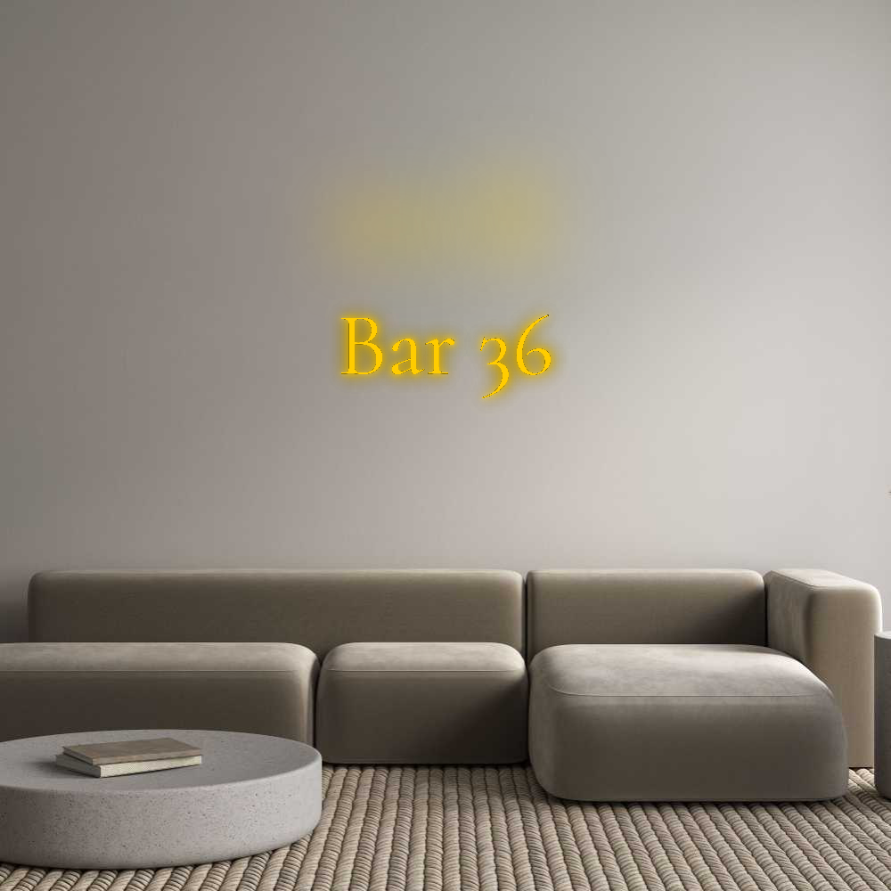 Custom Neon: Bar 36