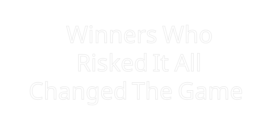 Custom Neon Text - Winners Who
...